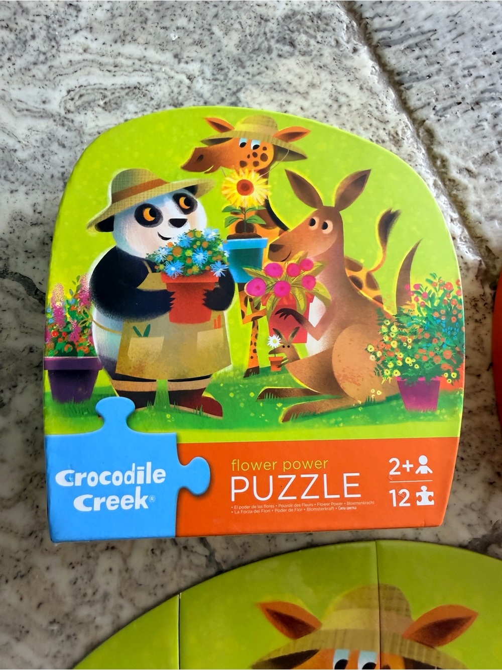 Crocodile Creek Flower Power Puzzle 12 Pieces (Ages 2+)